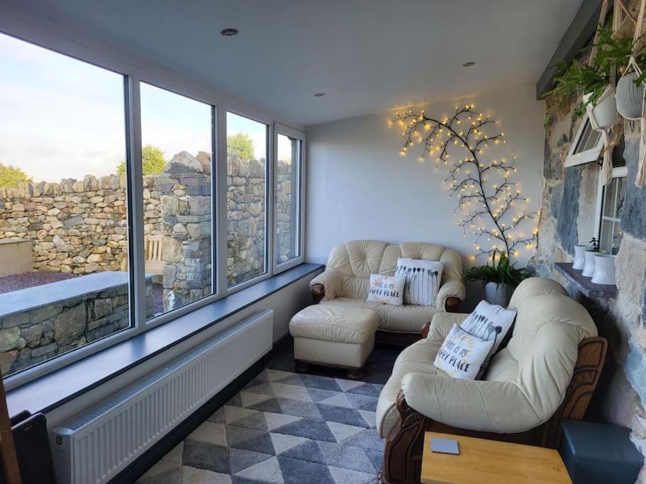 Amazing Coastal & Sunset Views In Eryri Villa Llanllyfni Eksteriør billede